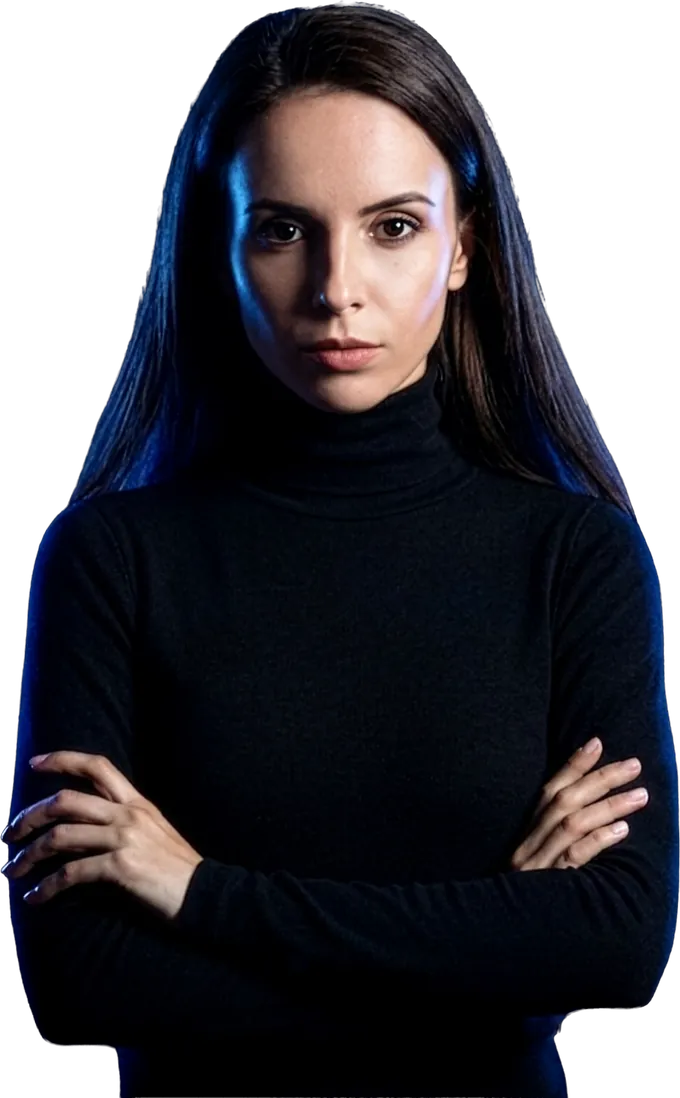 Portrait of Olha Bovkun